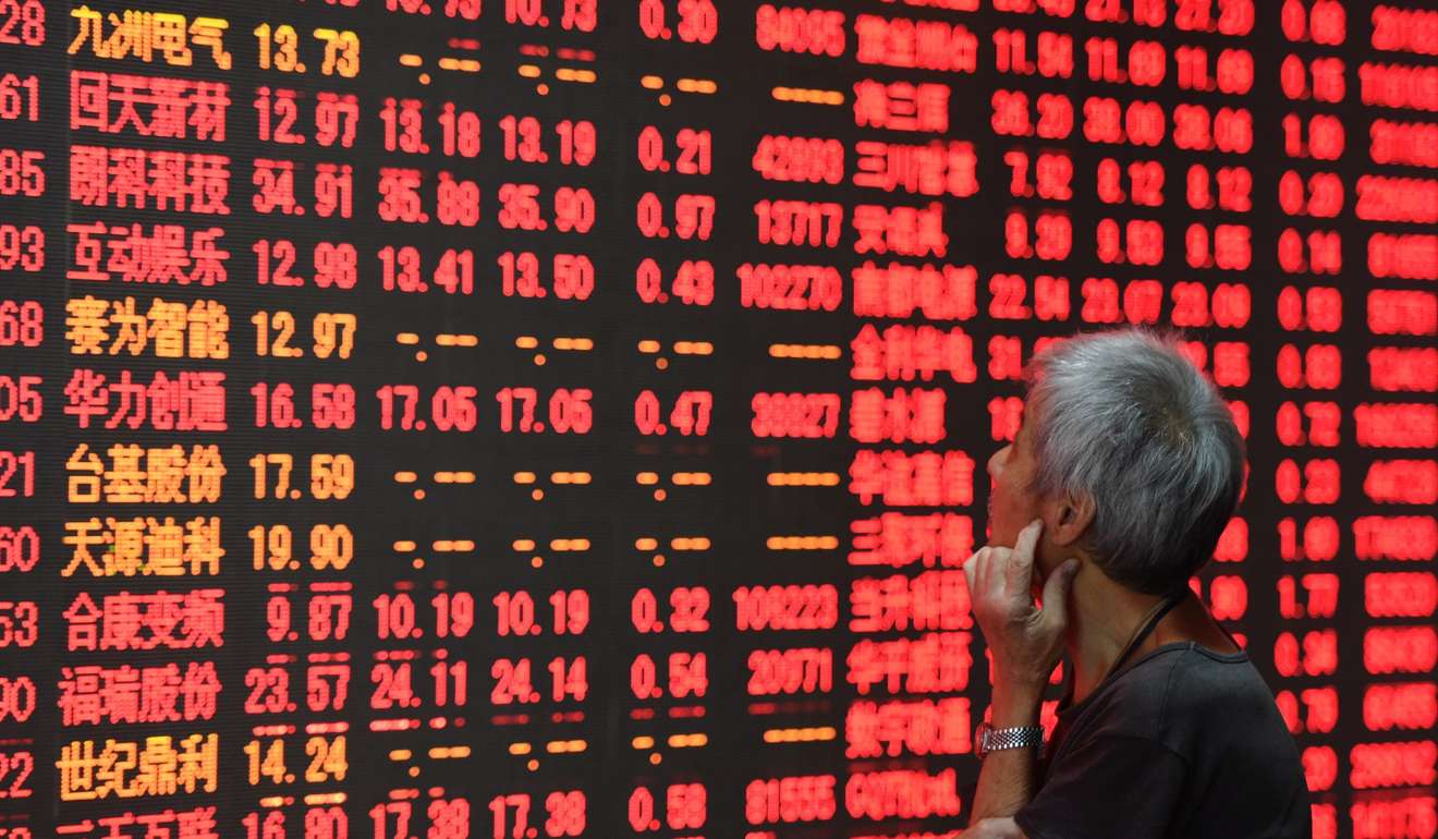The Shanghai Composite also ended higher, up 0.51 per cent or 16.20 points to 3,183.18. Photo: Xinhua