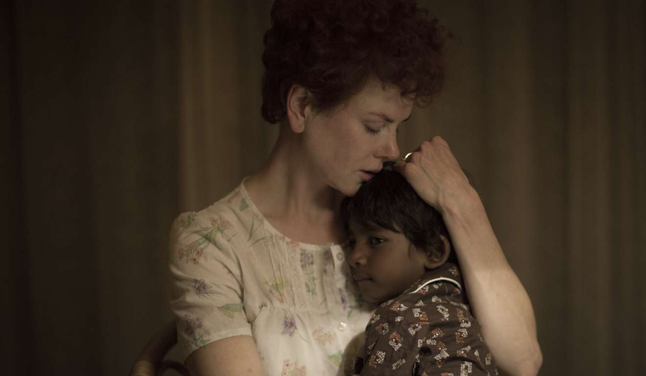 Nicole Kidman and Sunny Pawar in Lion.