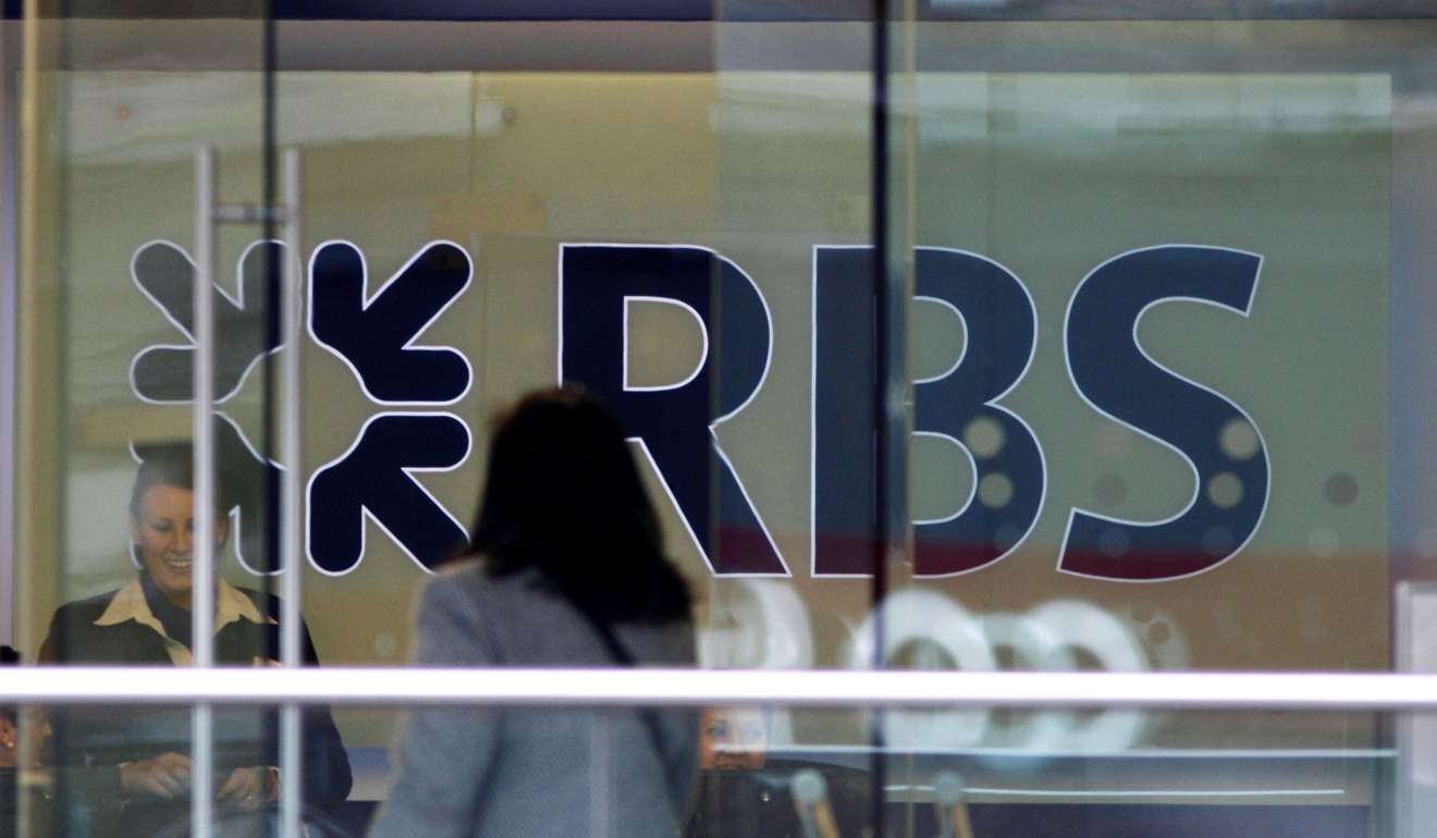 The UK’s Royal Bank of Scotland was among the big banks to be hit by a liquidity shock after the 2008 financial crisis. Photo: AFP