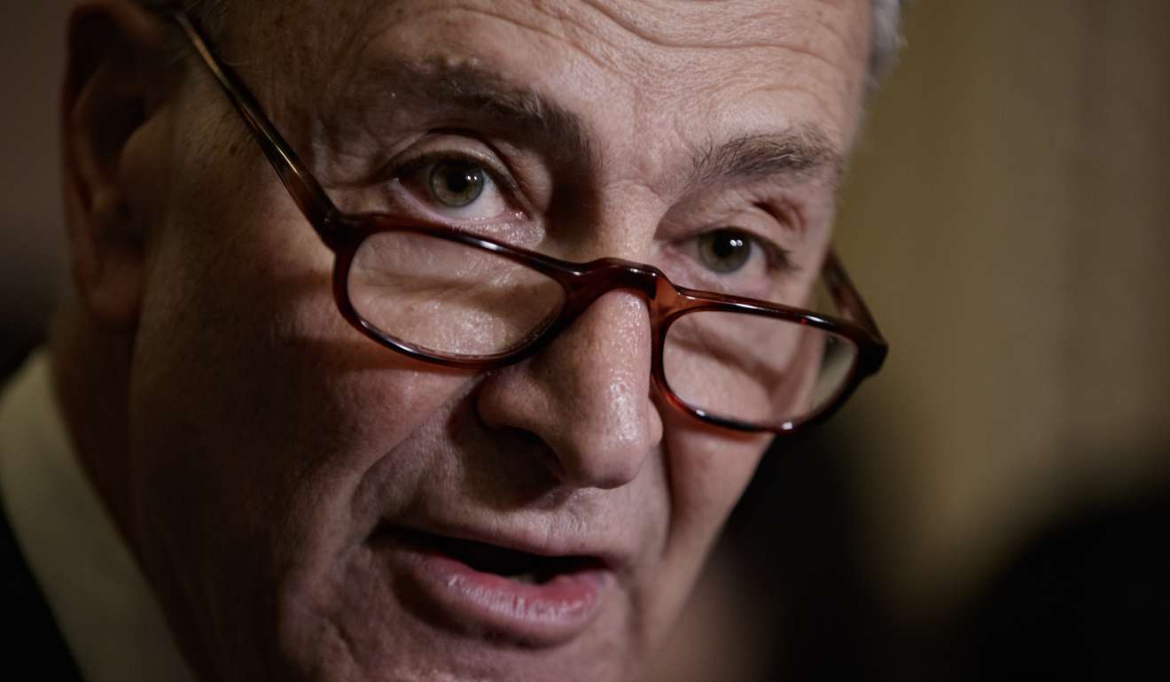Senate Minority Leader Charles Schumer of New York says he fears a cover-up of the Trump administration’s Russia ties. Photo: Reuters
