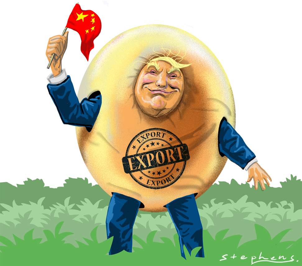 A “Trump revolution” appears to have begun with soybeans. Illustration: Craig Stephens