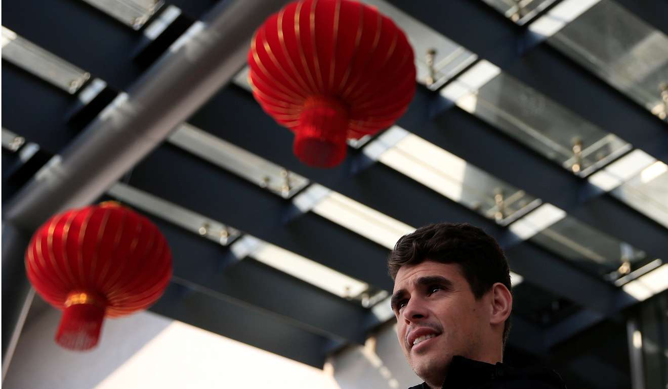 Throwing cash at big-money foreigners like Oscar will not help China football develop. Photo: AFP