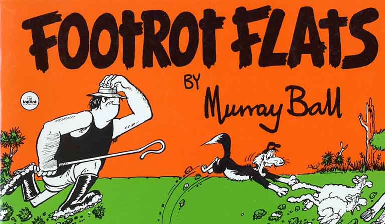 His immensely popular Footrot Flats strip, starring farmer Wal Footrot and his sheepdog Dog, ran in newspapers in New Zealand, Australia, UK and Scandinavia from 1975 to 1994. Photo: Handout