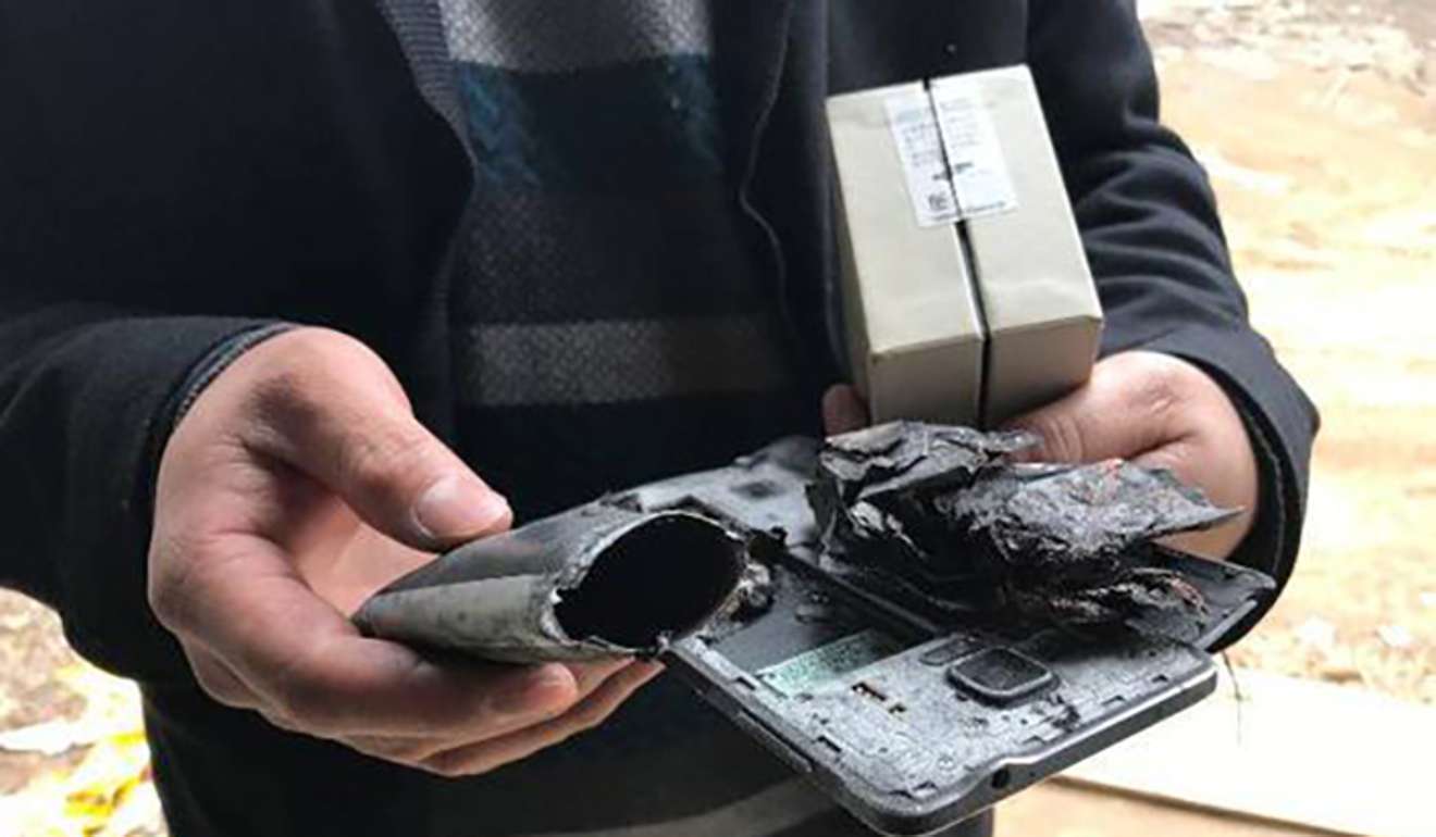 Exploding Samsung smartphone injures fiveyearold girl in China