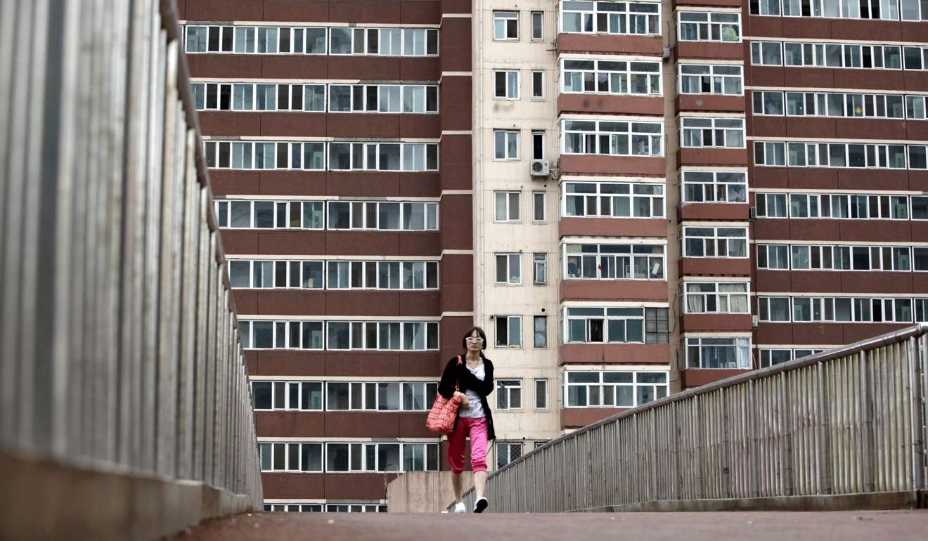 A residential building in Beijing. Experts are predicting the trend to buy second-hand homes will continue to grow in other major cities too, as limited land and new home supply in urban areas frustrates new home hunters. Photo: Reuters