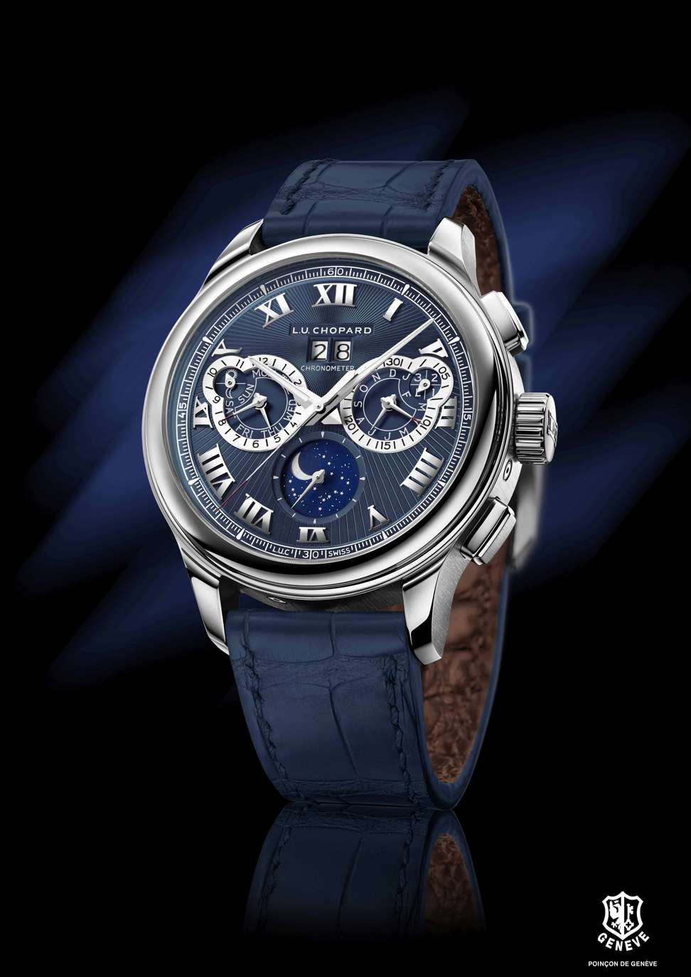 Chopard's platinum L.U.C Lunar One is a worthy signature, and its Perpetual  Chrono is set for 122 years