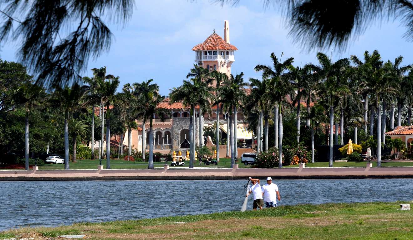 US President Donald Trump's Mar-a-Lago estate in Palm Beach, Florida. Photo: Reuters