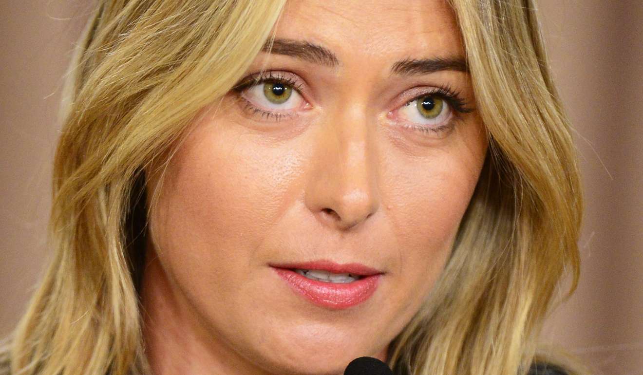 Maria Sharapova is serving a 15-month ban for using a banned substance. Photo: EPA