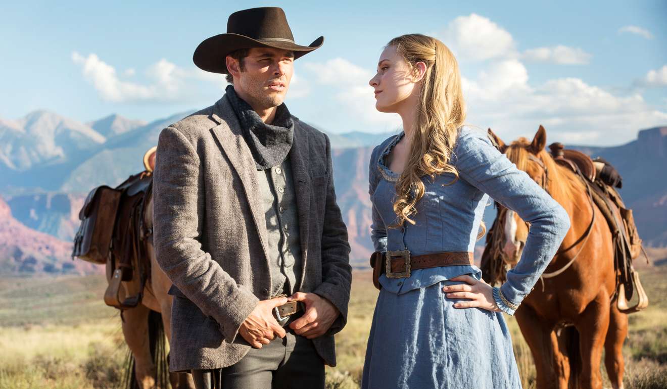 James Marsden in ‘Westworld’ alongside Evan Rachel Wood