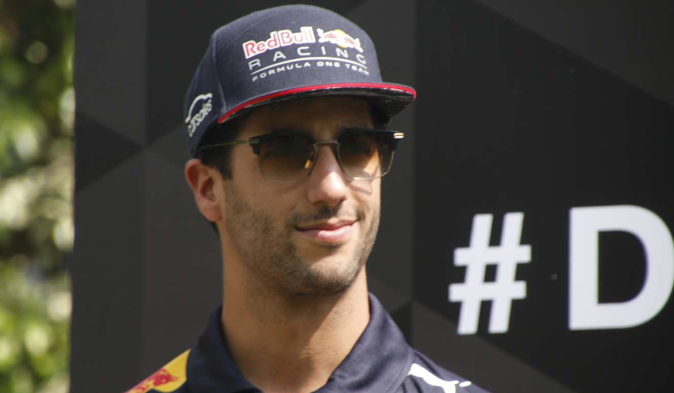 Daniel Ricciardo made a lightning-quick visit to Hong Kong on his way to Shanghai. Photo: Unus Alladin