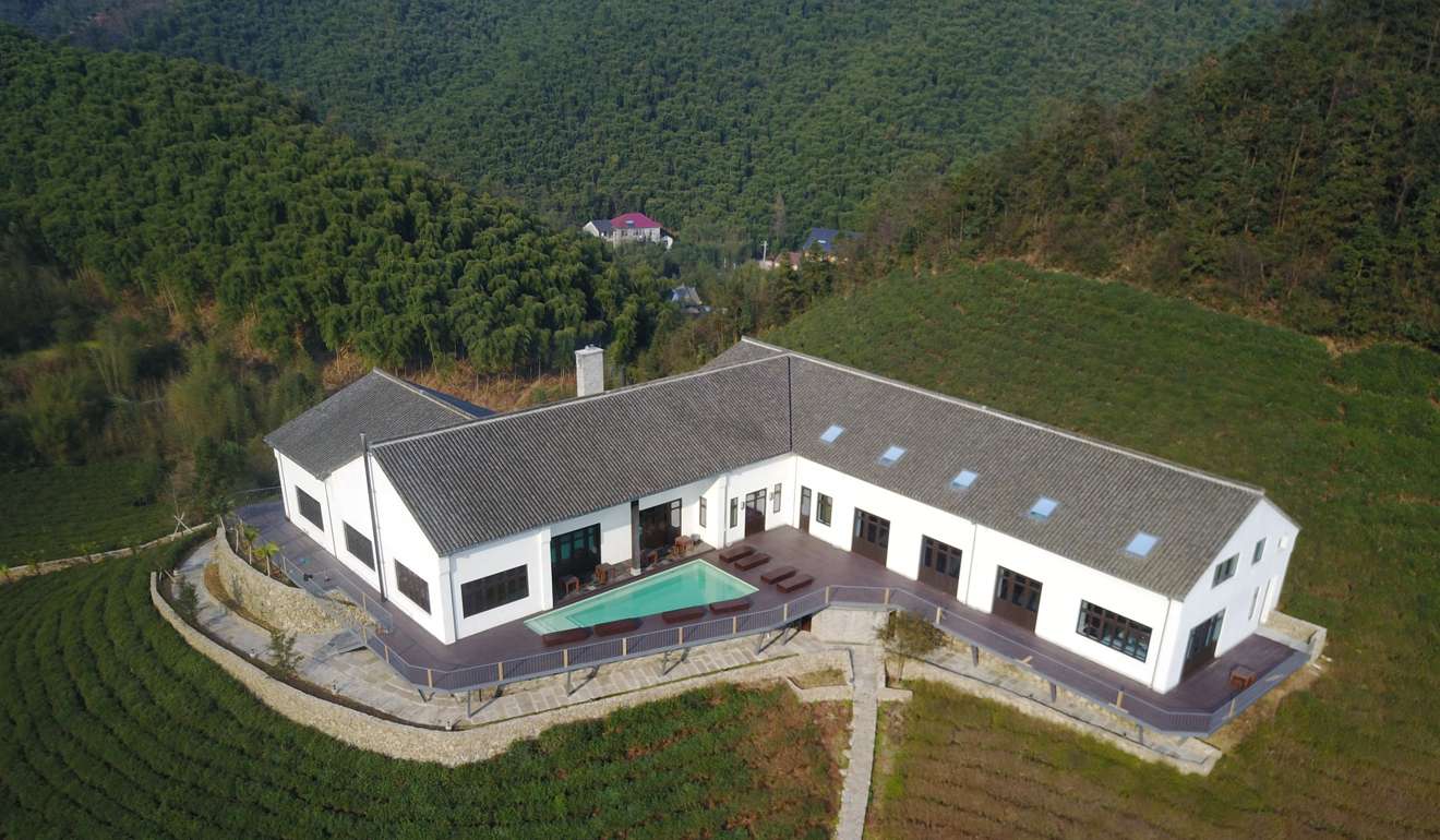 It’s a walk up to La Residence, nestled amid the wooded hills of Moganshan near Hangzhou. Photo: Handout