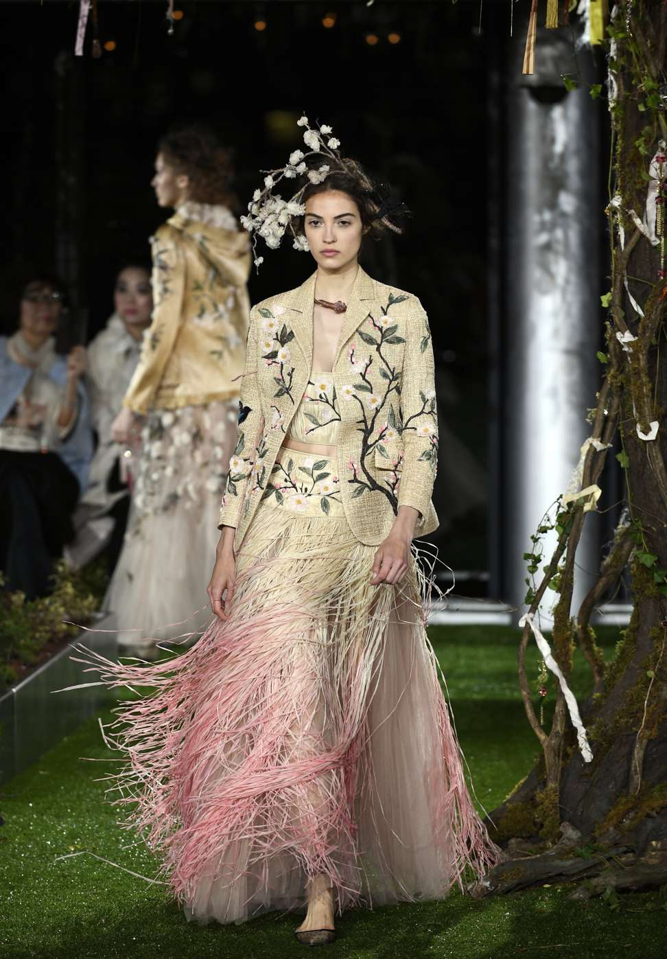 Dior Haute Couture Cherry Blossom Gowns in Tokyo, Japan - Dior Couture Show  Tokyo Japan