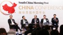 From left, Frank Lyn, China and Hong Kong Markets Leader, PwC; Meng Liang, Founder Partner, Ascendent Capital Partners; John Zhao, Chairman of Hony Capital; Li Qing Hua, Director and CEO, China Taiping Insurance(HK); Chen Shuang, Executive Director and CEO, China Everbright. Photo: K.Y. Cheng Hong Kong companies failing to take advantage of China’s ‘One Belt, One Road’ policy, experts tell annual forum