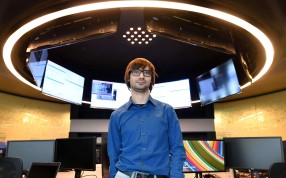 Yury Namestnikov, the head of internet security firm Kaspersky's Russian research and analysis department, at the company's headquarters in Moscow. Photo: AFP Yury Namestnikov, the head of internet security firm Kaspersky's Russian research and analysis department, at the company's headquarters in Moscow. Photo: AFP