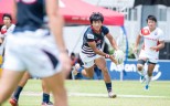 Cado Lee Ka-to looks for an option on day one of Hong Kong’s Asia Rugby Sevens Series campaign in Sri Lanka on Saturday and Sunday. Photo: SCMP Pictures