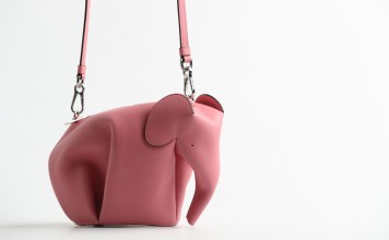 Loewe’s elephant minibag is overloaded with cuteness 