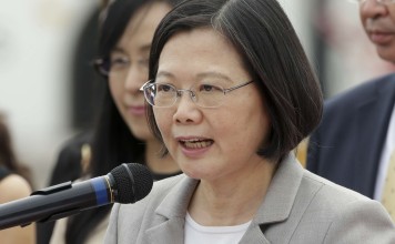 Taiwanese President Tsai Ing-wen. Photo: AP