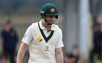 Adam Voges (left) is one of five players to go as Australia drops five. Photo: EPA