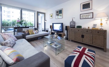 Pair bought their dream home in city’s Mid-Levels then were able to get the flat below, and combined them into a warm space with plenty of storage for their keepsakes and room for their young daughter