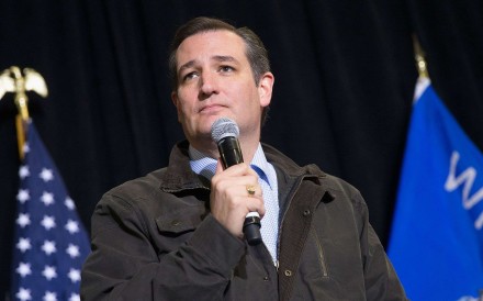 Texas Senator Ted Cruz. Photo: AFP