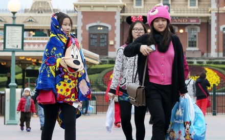 The number of visitors to Hong Kong Disneyland dropped by 9.4 per cent last year. Photo: Dickson Lee