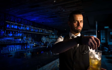 Pawel Mikusek, head of cocktail and spirits development at Lily & Bloom, in Central, where your first happy hour cocktail will set you back just HK$5. Photo: Bruce Yan