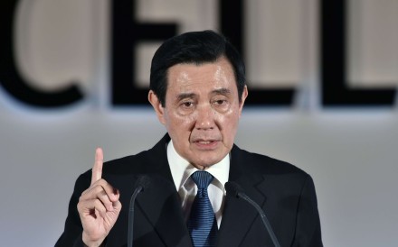 Taiwan’s former president Ma Ying-jeou. Photo: AFP