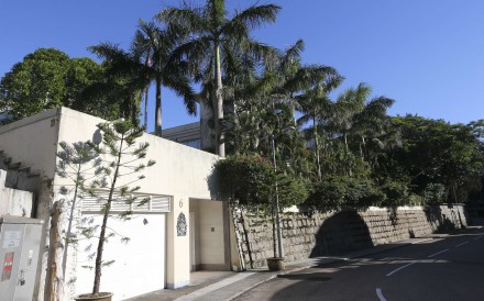 The entrance to the house in Jardine’s Lookout sold by the Canadian consulate. Photo: Felix Wong