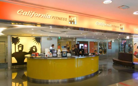 The Novena branch of California Fitness in Singapore has since been shut down. Photo: SCMP Pictures