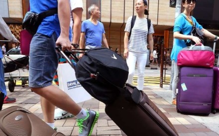 Near-term sales figures will depend on tourism outlook and consumer sentiment about the flagging economy. Photo: Felix Wong Near-term sales figures will depend on tourism outlook and consumer sentiment about the flagging economy. Photo: Felix Wong