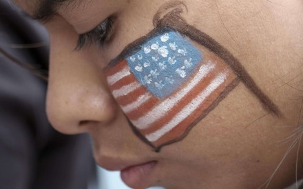 Demonstrators gather in Los Angeles to protest against the election of Donald Trump as US president. Many Americans are anxious about the future and Trump’s fitness for office. Photo: AFP Demonstrators gather in Los Angeles to protest against the election of Donald Trump as US president. Many Americans are anxious about the future and Trump’s fitness for office. Photo: AFP