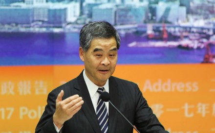 The major policies Leung Chun-ying announced in his speech before the Legislative Council, covering aspects including sports, education, labour, health and tourism, will roughly add up to a one-off expenditure of HK$26.4 billion. Photo: Edward Wong