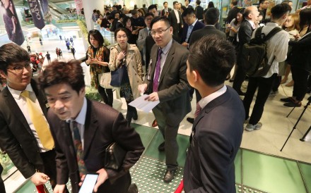 Cheung Kong’s new estate, Harbour Glory in North Point, practically sold out in five hours. Photo: Felix Wong