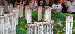 Chinese home buyers at a housing fair in Yichang,Hubei province. According to a recent media briefing by the National Bureau of Statistics, the property boom helped support gross domestic product by roughly 8 per cent in the third quarter of 2016. Photo: AFP