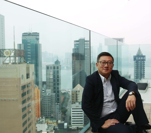 Magnificent Hotel Investments chairman William Cheng Kai-ming in Causeway Bay on September 28, 2016. Photo: Sam Tsang