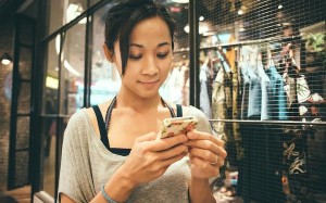 Mobile shopping is a growing trend but still makes up only 19 per cent of total digital commerce. Photo: Tang Ming-tung/Getty Images