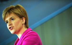 Scottish First Minister Nicola Sturgeon, leader of the Scottish National Party, will address the party at its annual annual conference on Thursday. Photo: AFP Scottish First Minister Nicola Sturgeon, leader of the Scottish National Party, will address the party at its annual annual conference on Thursday. Photo: AFP