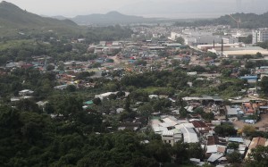 The site in Wang Chau was set aside for a public housing project. Photo: Edward Wong