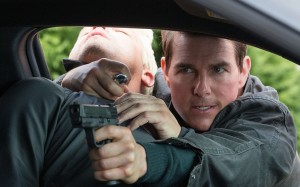 Tom Cruise in the film adaptation of Jack Reacher: Never Go Back.