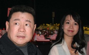 A file photo of tycoon Lau Luen-hung with Yvonne Lui Lai-kwan. Photo: SCMP Pictures