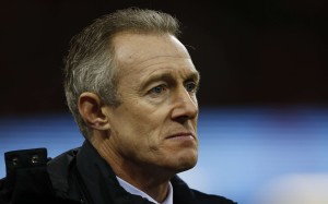 Wales coach Rob Howley is wary of the wounded Springboks. Photo: Reuters