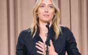 Maria Sharapova speaks from the heart – or at least tries to give that impression. Photo: AFP Maria Sharapova speaks from the heart – or at least tries to give that impression. Photo: AFP