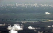 A file picture of Chinese reclamation work on a reef in a disputed area of the South China Sea. Photo: Reuters