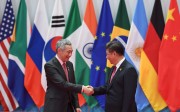 Singapore’s Prime Minister Lee Hsien Loong shakes hands with China’s President Xi Jinping at the G20 summit in Hangzhou. Photo: AFP Singapore’s Prime Minister Lee Hsien Loong shakes hands with China’s President Xi Jinping at the G20 summit in Hangzhou. Photo: AFP