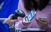 Mobile payments in China surged 52 per cent to 9.4 trillion yuan in the second quarter of this year from the same period of 2015, according to iResearch. Photo: Imaginechina