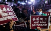 The Communist Party has for the first time identified separatist activities in Hong Kong as a focus of its national security strategy. Photo: AFP