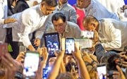 Despite international allegations of mass extrajudicial executions and an outcry against the recent imprisonment of a political rival, polls indicate Duterte still has the majority of the country behind him Despite international allegations of mass extrajudicial executions and an outcry against the recent imprisonment of a political rival, polls indicate Duterte still has the majority of the country behind him