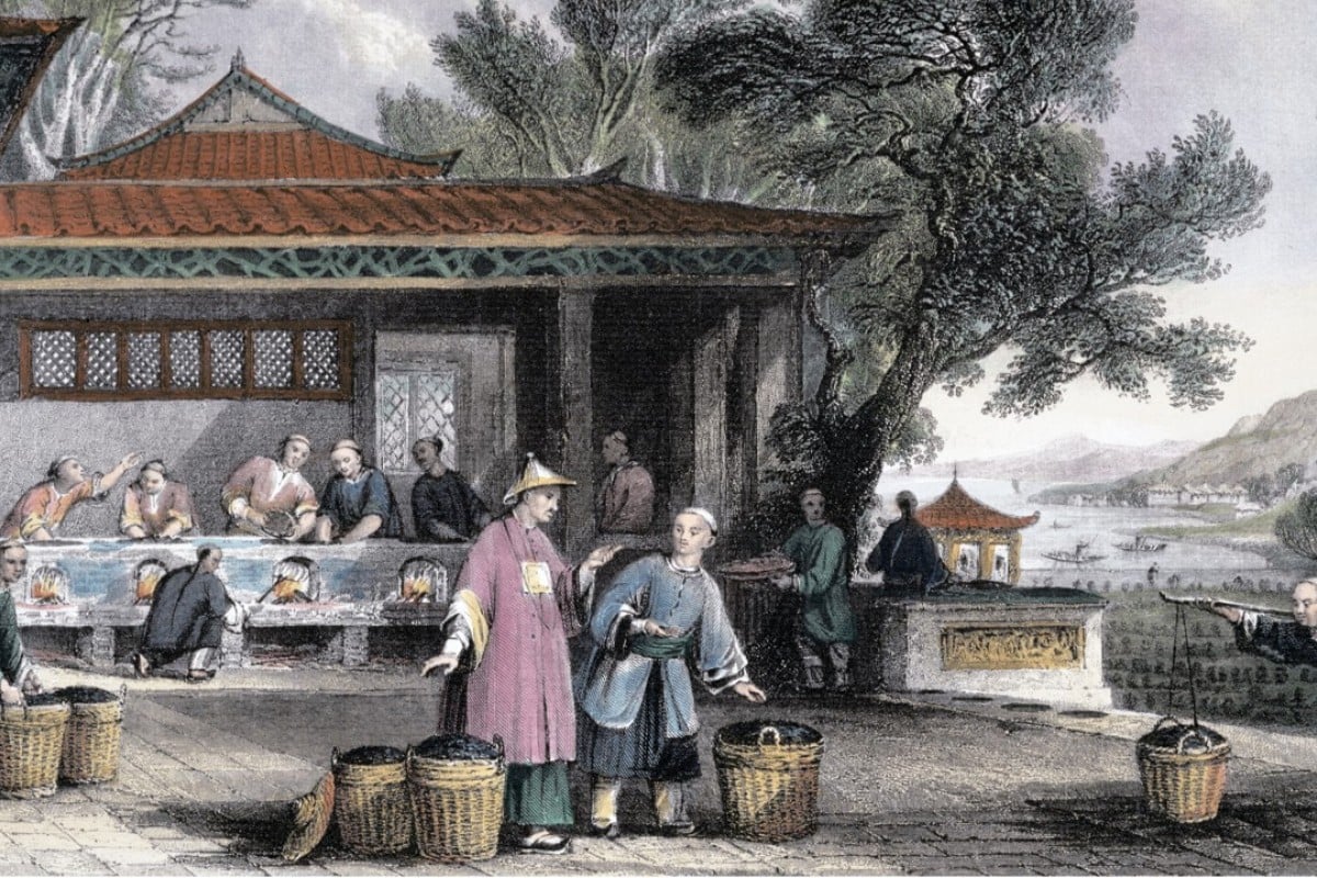 The Culture and Preparation of Tea, China (1843), by English artist Thomas Allom.