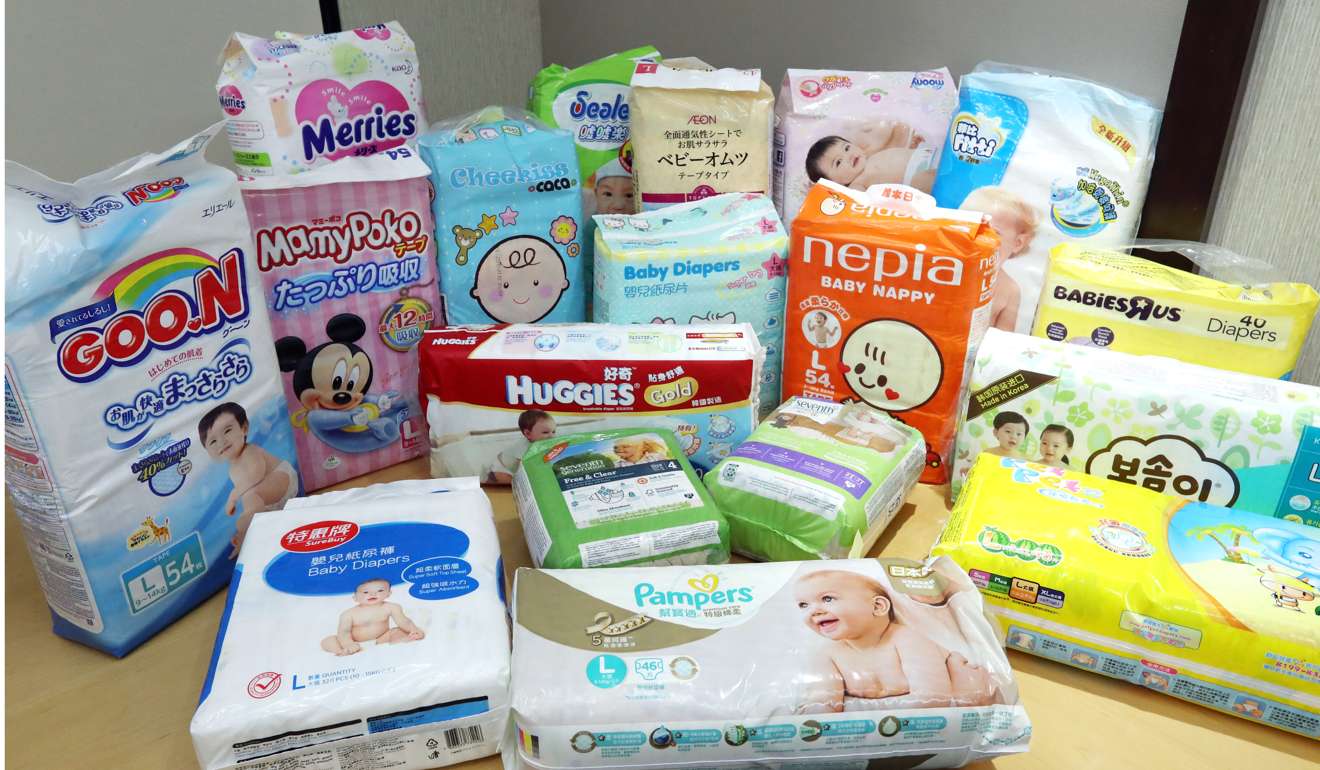 A pack of 60 diapers could mean three hours of minimum-wage work. Photo: Edward Wong