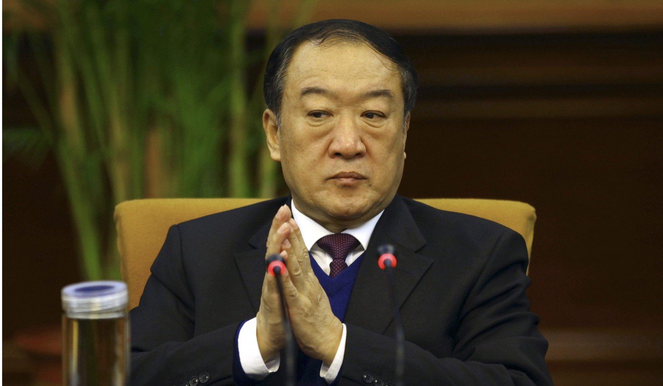 Su Rong, seen in 2012, was a vice-chairman of the Chinese People’s Political Consultative Conference when he was brought down by corruption. Su is the most senior party leader to be convicted on corruption charges in this latest crackdown. Photo: Reuters